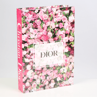 Vitale Dior Çiçekli Pembe Kitap Kutusu AK.WLT0940