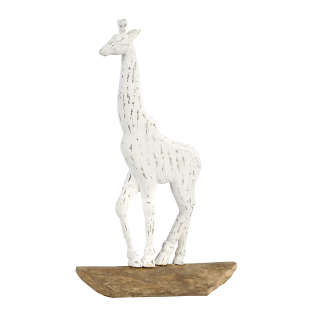 Vitale Beyaz Zürafa Dekor 7,5*34*53,5 Cm AK.IT0230