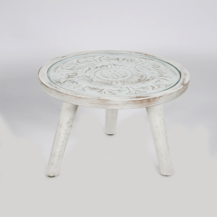 Vitale Naturel Kenar Sehpa 41*46*41 cm MS.JG0037