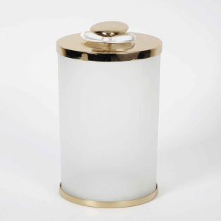 Vitale Volkan Gold Kavanoz 10*10*27 cm MTFK.0181