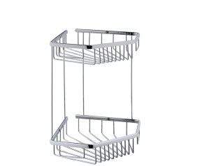 VitrA Base 300 Paslanmaz Çelik İkili Süngerlik Krom A44158