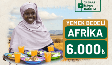 AFRİKA YEMEK İKRAMI - 100 KİŞİLİK