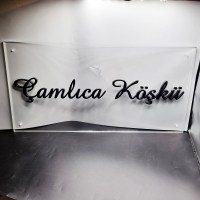 Çamlıca Köşkü Tabela