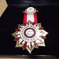 K.K.T.C. Özel üretim Yaka Broşu