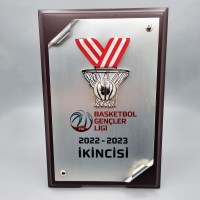 TBF Basketbol Gençler Ligi 2.lik Plaketi