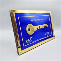 BAT Kent Anahtarı Plaketi