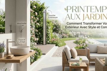 Printemps aux Jardins: Comment Transformer Votre Extérieur Avec Style et Confort
