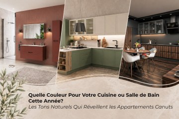 Quelle couleur choisir pour votre cuisine ou salle de bain en 2026?