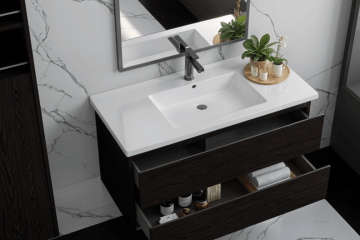 Une salle de bain chaleureuse pour les fêtes de fin d’année