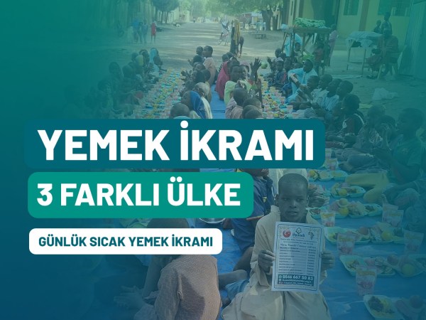 MAZLUM KARDEŞLERİMİZE SICAK YEMEK İKRAMI