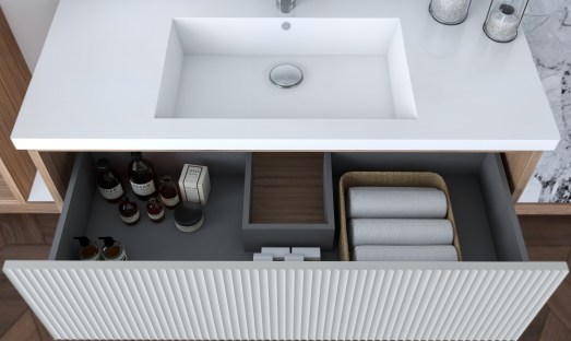 Fonksiyonel Depolama Alanları ile Banyo Yenileme