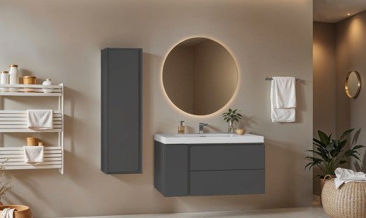 Minimalist Banyo Dolabı: Sadeliği Sevenler İçin 5 Gözde Tasarım!