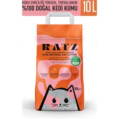 KATZ Doğal Sepiyolit & Bentonit Topaklanan Kedi Ku