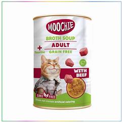 Moochie Et Suyu İçerisinde Dana Etli Yetişkin Kedi