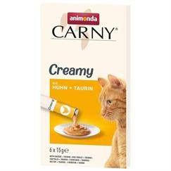 Animonda Snack Carny Tavuk & Taurin Kedi Kreması 6