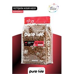 PureLife Plus Somonlu Tavuklu Yetişkin Kısır Kedi 