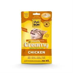 Delibon Creamy Tavuklu Sıvı Kedi Ödül Maması 15 Gr