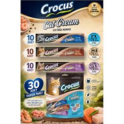 Crocus Çoklu Somon Karides & Karides & Yengeç Kedi