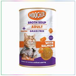 Moochie Et Suyu İçerisinde Somon Balıklı Yetişkin 