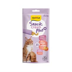 Gimcat Snack Cream Senior Somonlu & Balkabaklı Ked