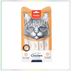 Wanpy Tavuklu ve Yengeçli Sıvı Kedi Ödül Maması 14