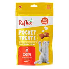Reflex Pocket Treats Sensitive Yetişkin Kedi Ödül 