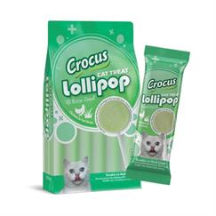 Crocus Tavuklu Ve Kedi Çimli Kedi Lolipop