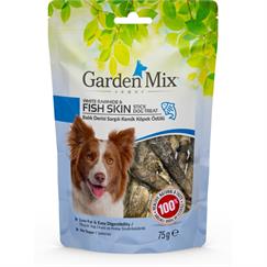Garden Mix Balık Derisi Sargılı Kemik Köpek Ödülü 