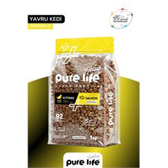 PureLife Plus Somonlu Yavru Kedi Maması 1Kg