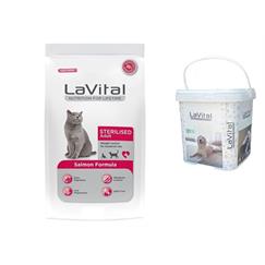 LAVİTAL SOMONLU STERİLİSED YETİŞKİN KEDİ MAMASI 1 