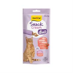 Gimcat Snack Cream Duo Somonlu & Domatesli Kedi Öd