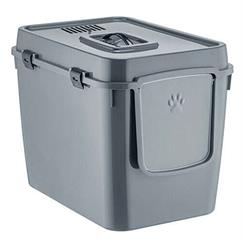 Handor Üsten Kapaklı Kapalı Kedi Tuvaleti 57x39x43