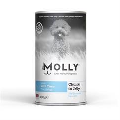 Molly Jöle İçinde Parça Ton Balıklı Köpek Konserve