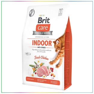 Brit Care Indoor Anti Stres Azaltıcı Tahılsız Yetişkin Kedi Maması 2 Kg