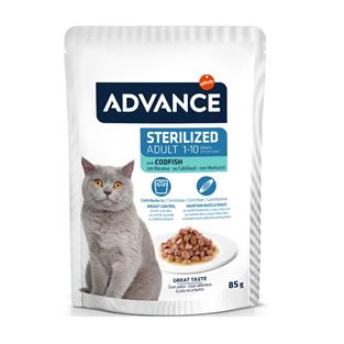 Advance Balıklı Yetişkin Yaş Kedi Maması 85 Gram