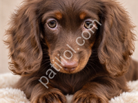 Uzun Tüylü Dachshund  Sevimli Ve Özel Görünüm