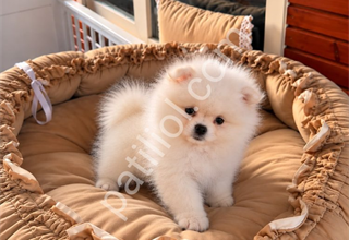 Pomeranian boo yavrular ev ortamında üretimi