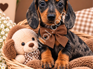 Özel Renkleriyle Göz Kamaştıran Dachshund Yavruları