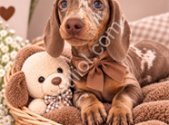 Özel Renkleriyle Göz Kamaştıran Dachshund Yavruları