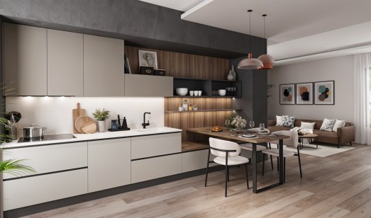 Minimalist Tasarımlarla Modern Mutfaklar