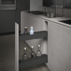 Sürgülü Şişe Dolabı